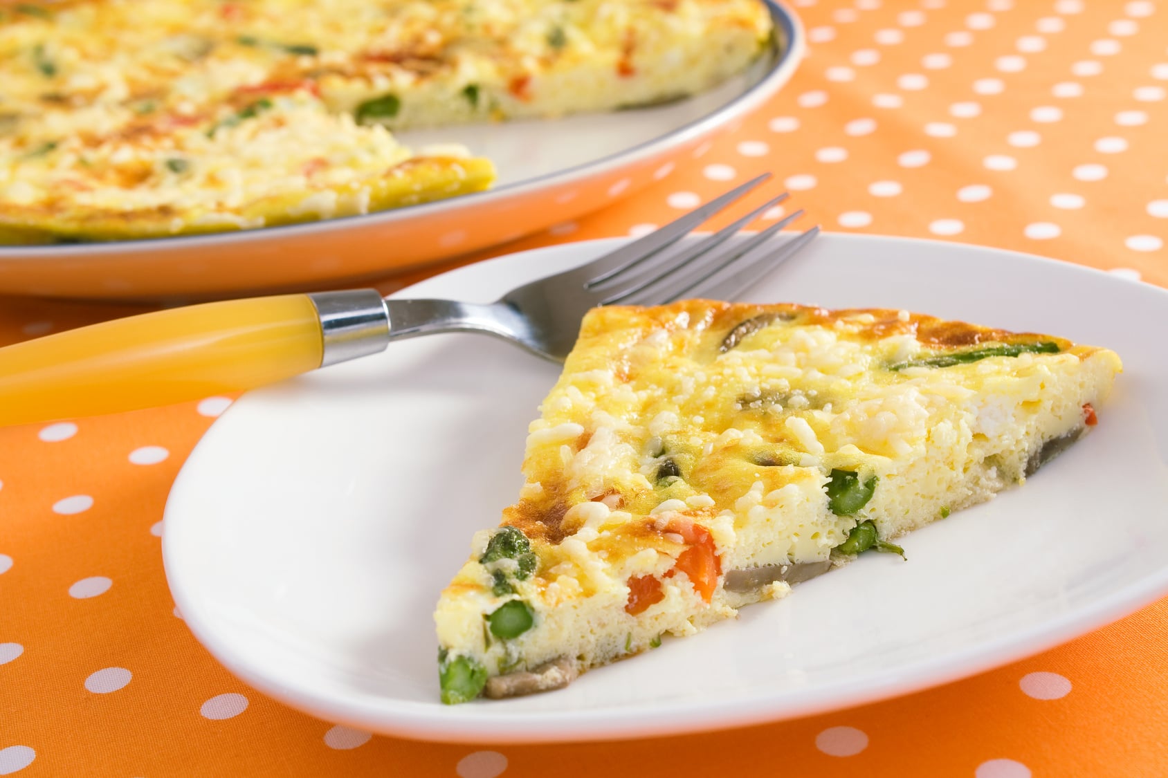 Easter Brunch Recipes: Asparagus and Jack Cheese Frittata