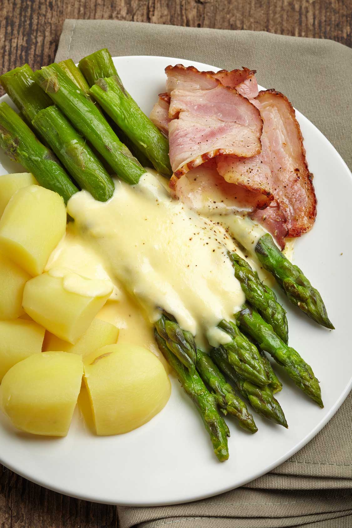 Spring Recipe: Glazed Ham with Asparagus & Potatoes