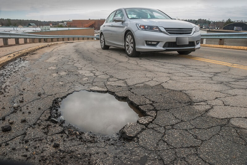 Will My Auto Insurance Policy Cover Pothole Damage?